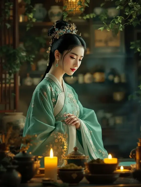 黄豆短剧短剧《毒医嫡女要翻宫》封面图，古装题材短剧